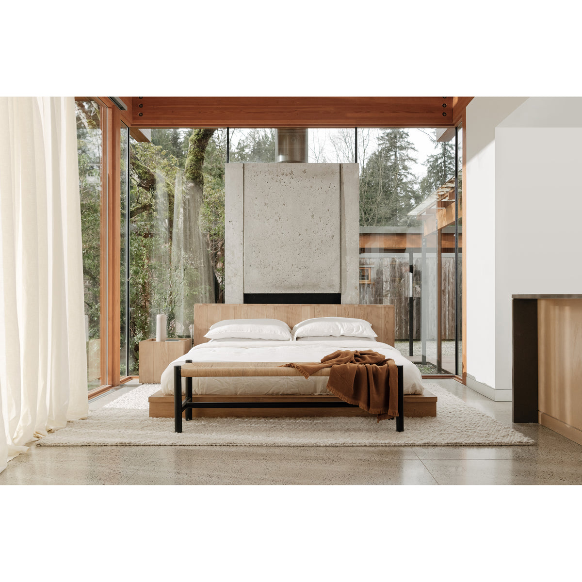Plank Queen Bed - lifestyle 4