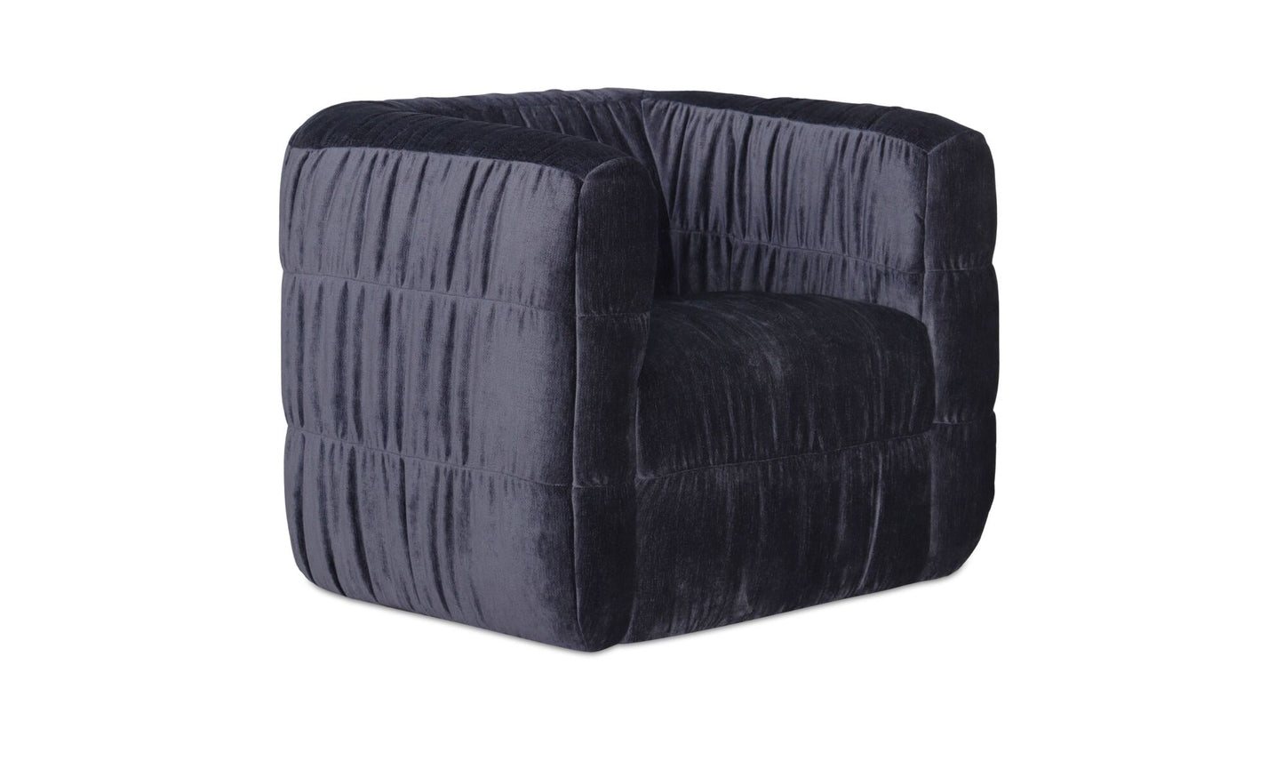 Robson Swivel Chair Navy.