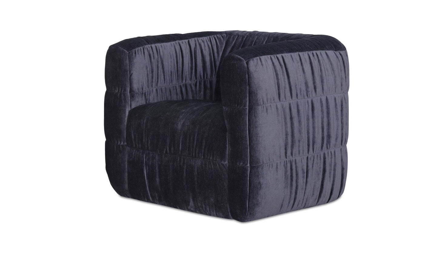 Robson Swivel Chair Navy.