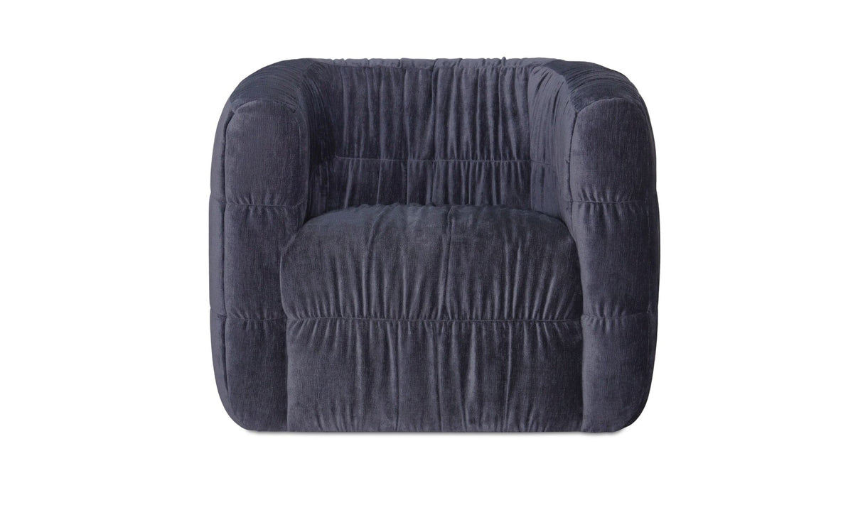 Robson Swivel Chair Navy.