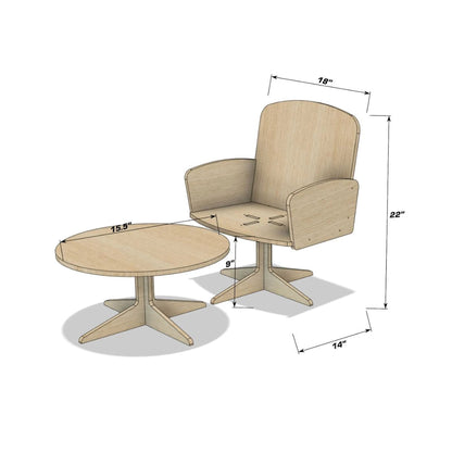 ROMAN- Toddler Chair