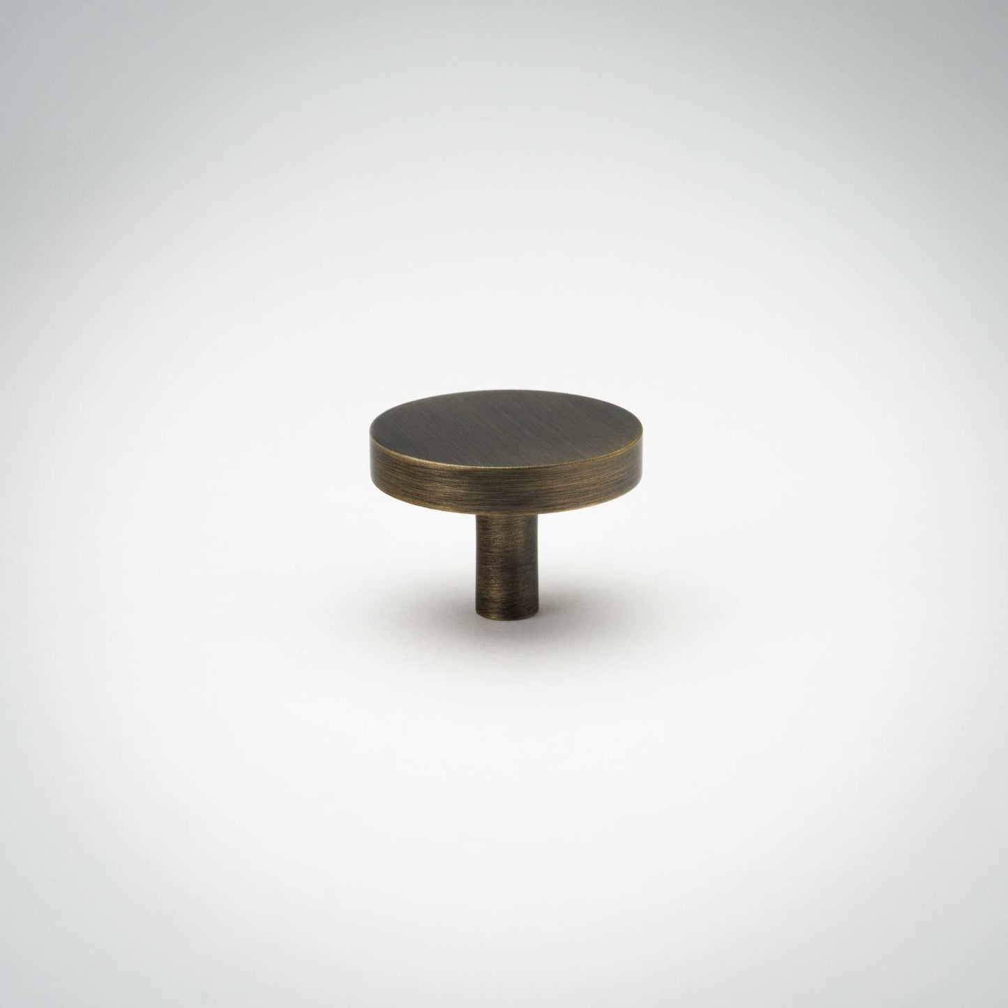 Rondelle, Solid Brass Cabinet Knobs.