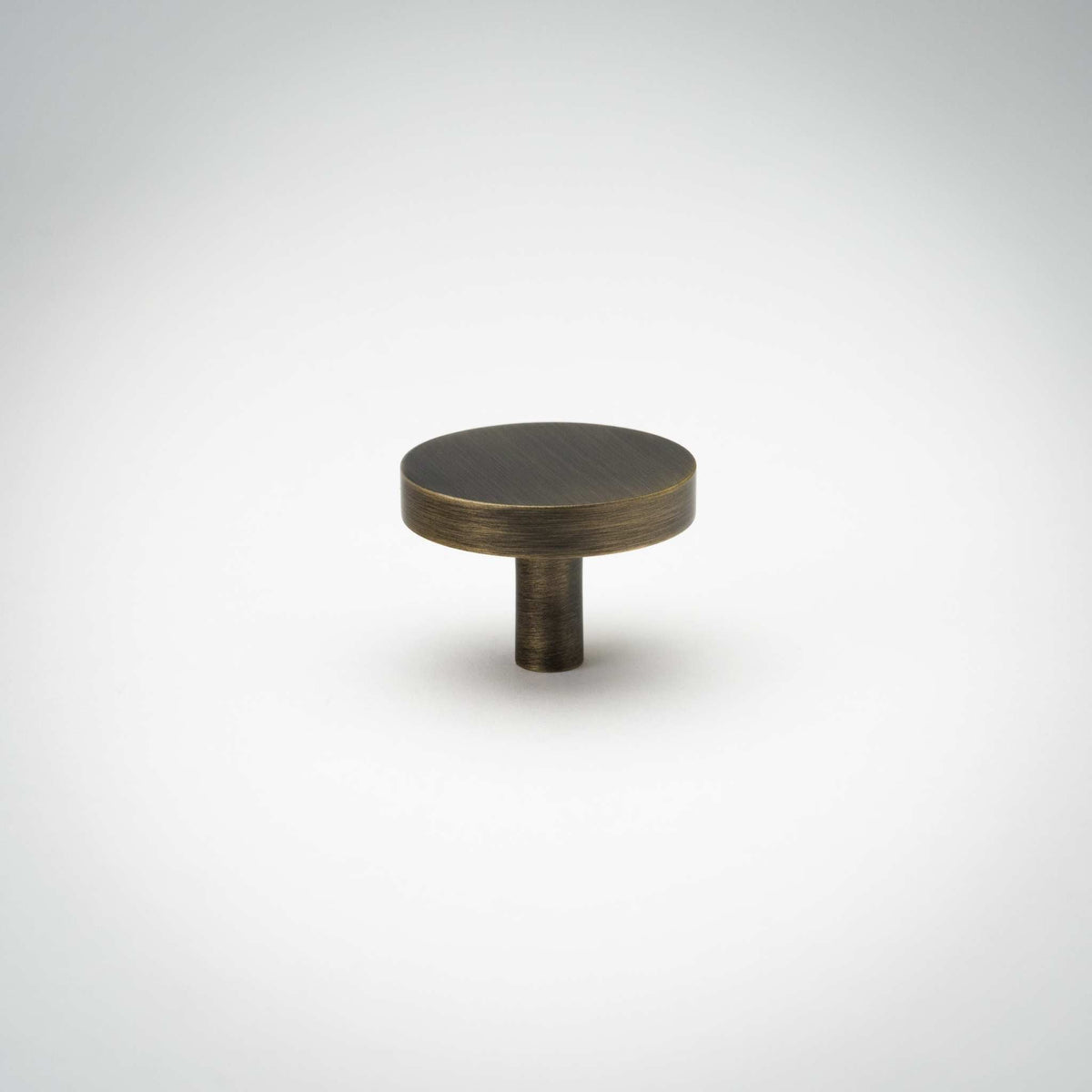 Rondelle, Solid Brass Cabinet Knobs.