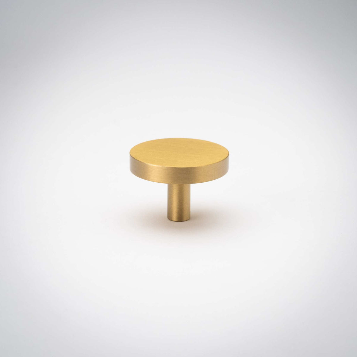 Rondelle, Solid Brass Cabinet Knobs.