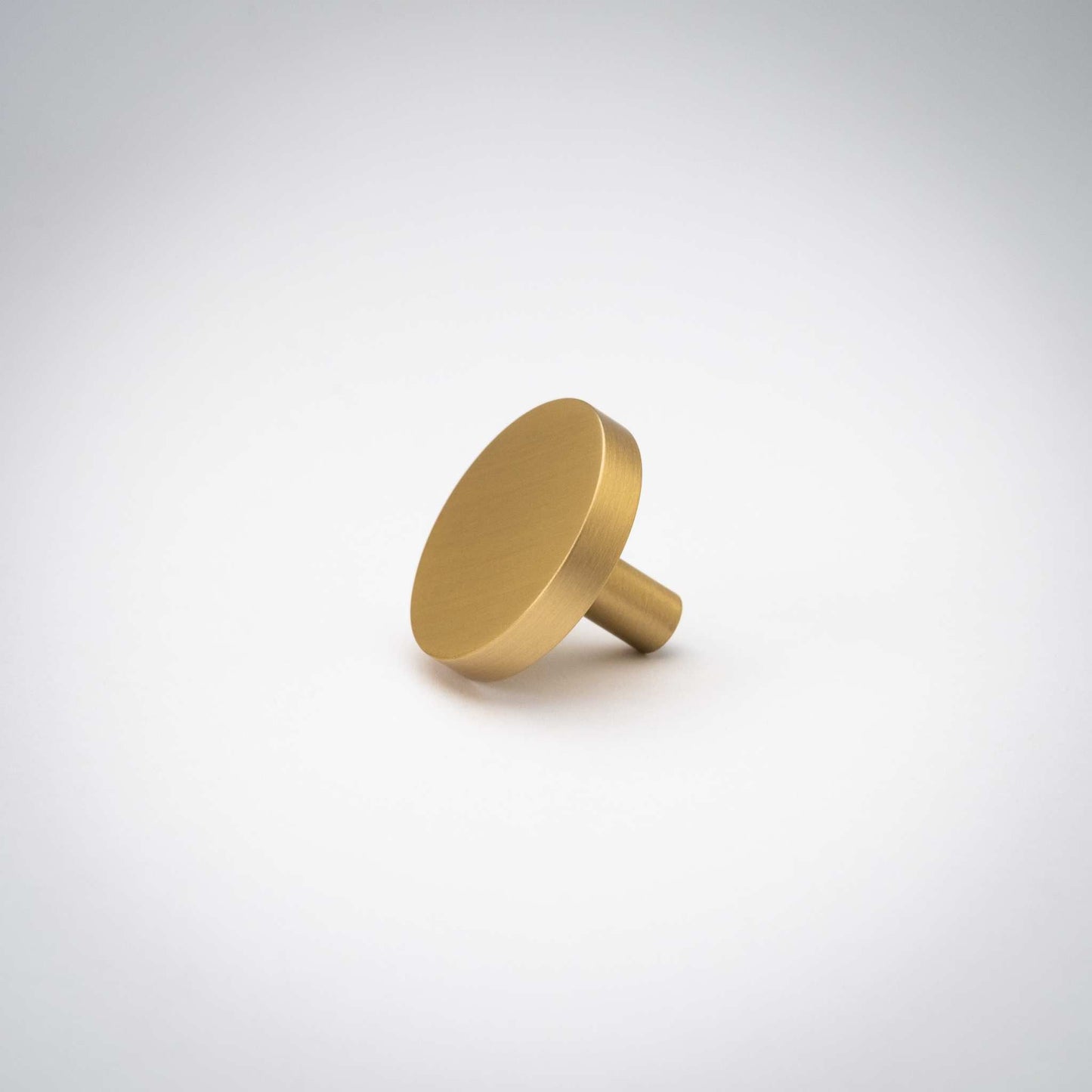 Rondelle, Solid Brass Cabinet Knobs.