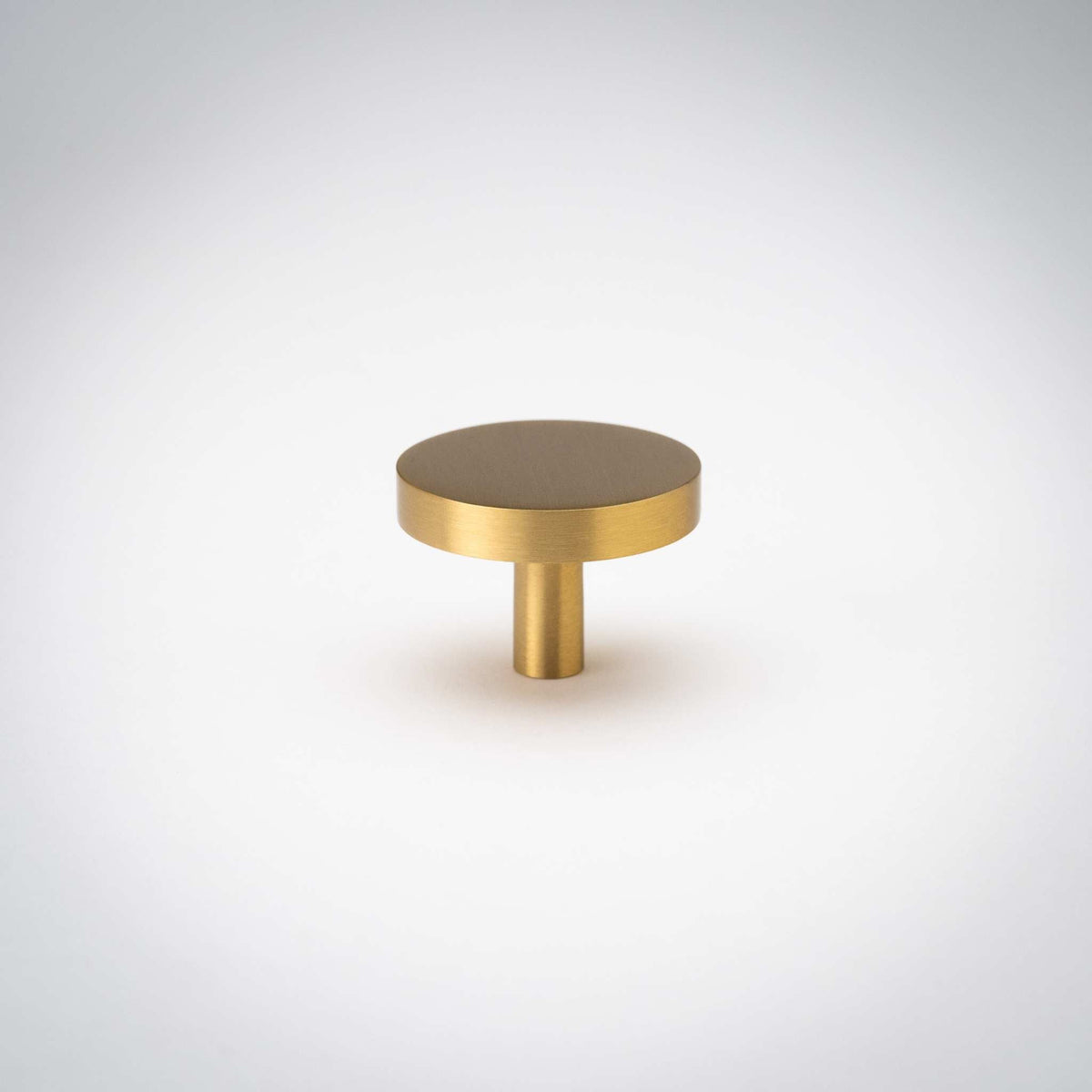 Rondelle, Solid Brass Cabinet Knobs.