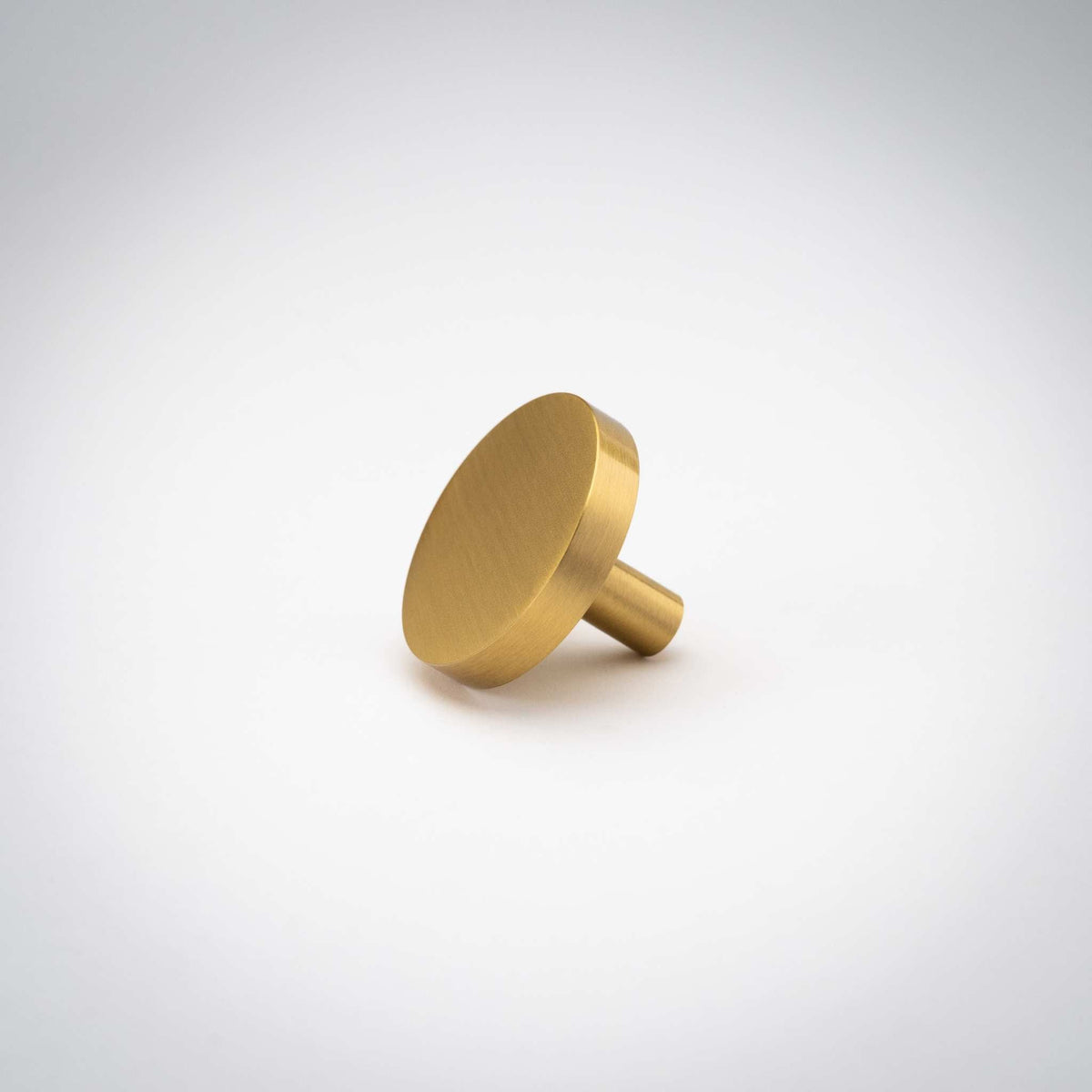 Rondelle, Solid Brass Cabinet Knobs.