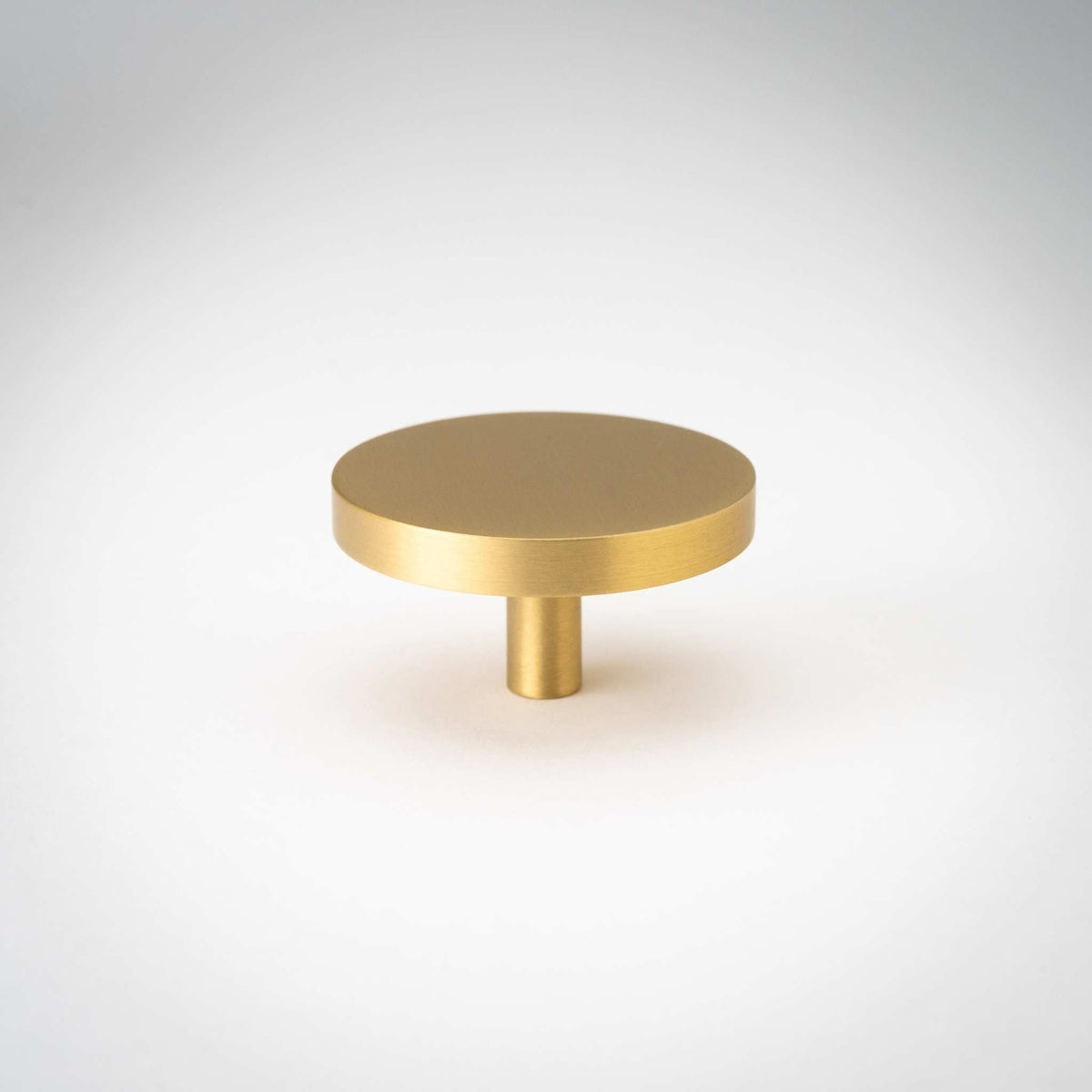 Rondelle, Solid Brass Cabinet Knobs.