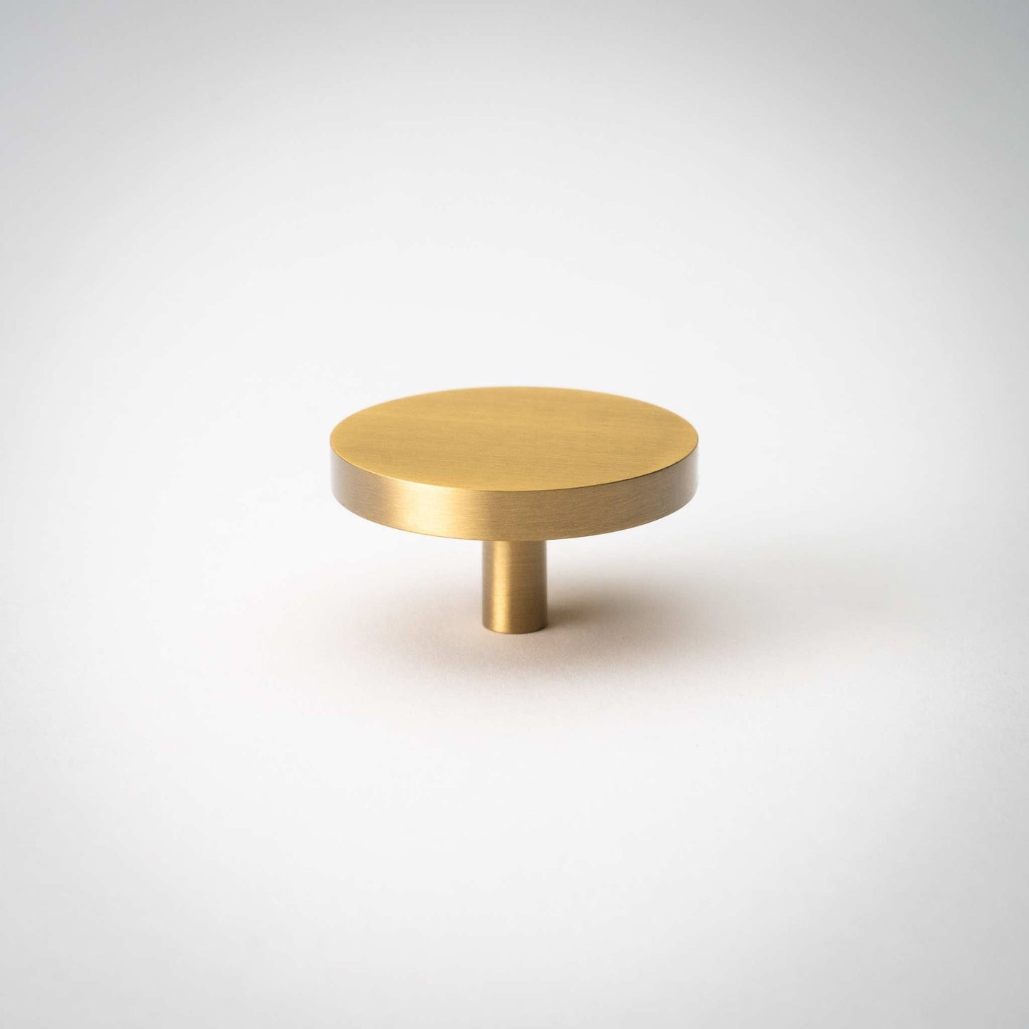 Rondelle, Solid Brass Cabinet Knobs.