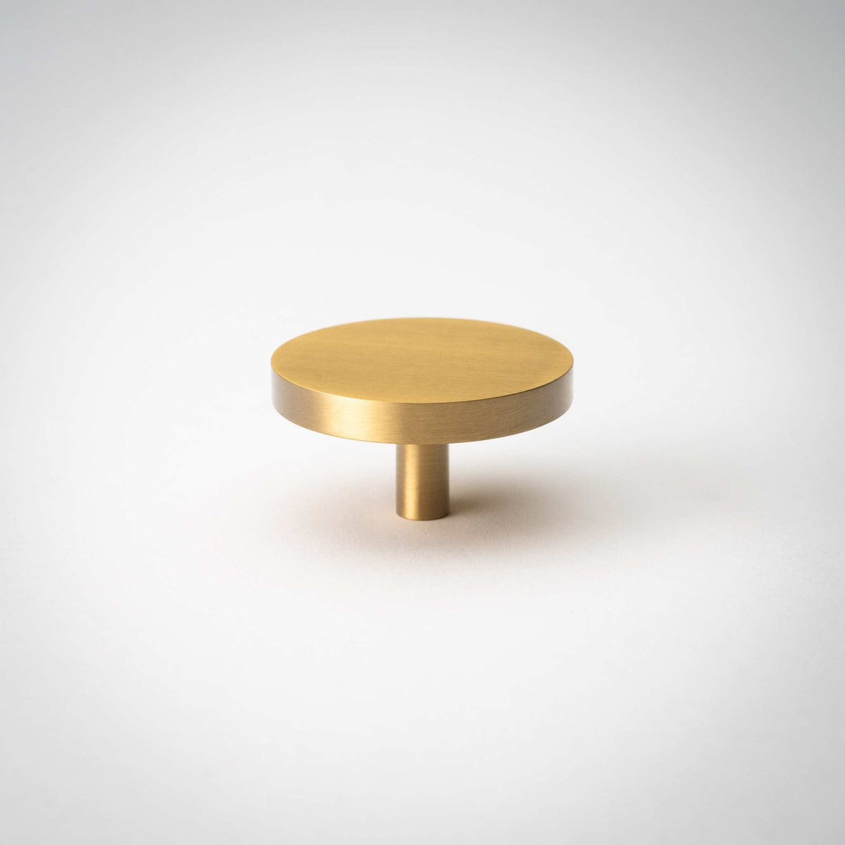 Rondelle, Solid Brass Cabinet Knobs.