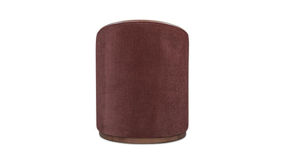 Rossi Swivel Dining Chair Berry.