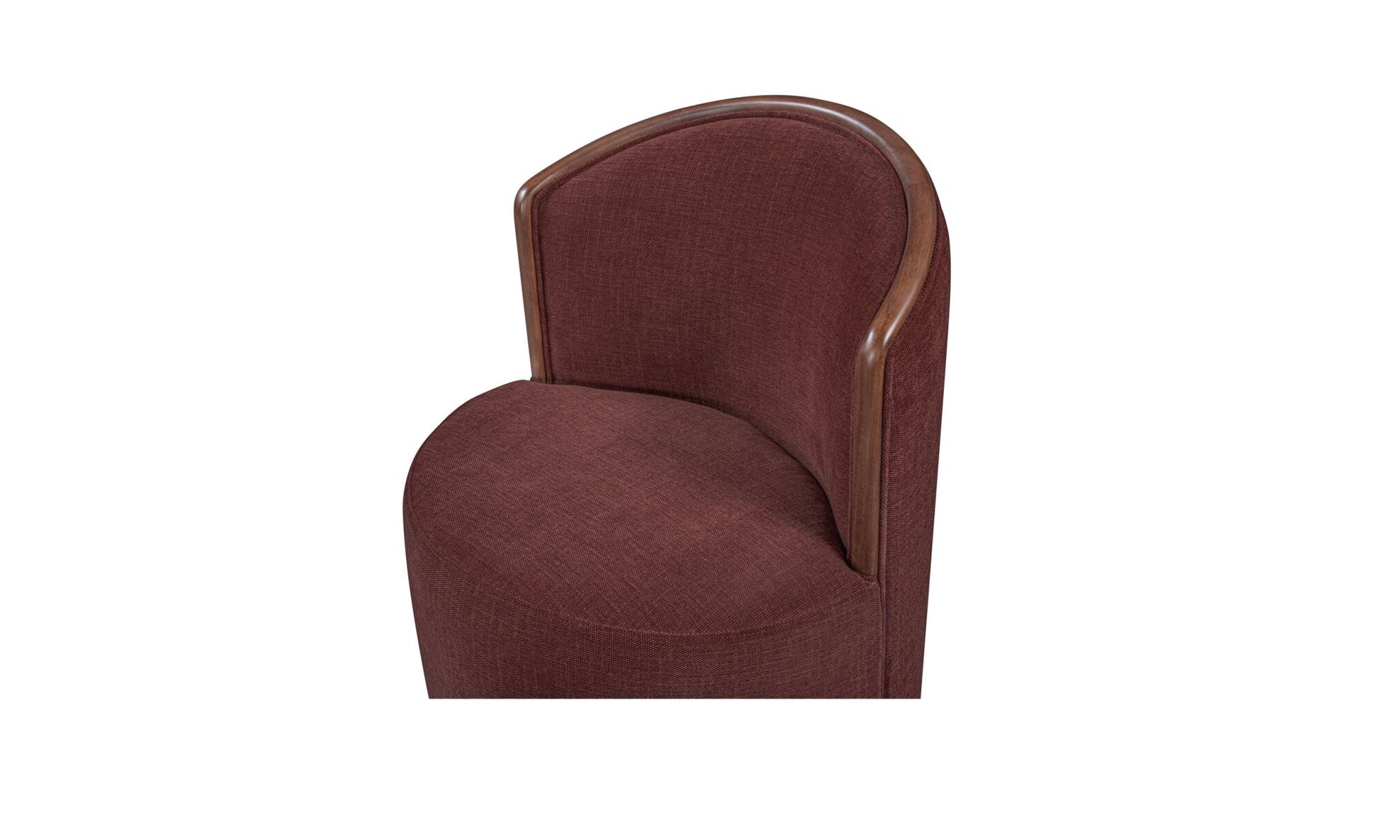 Rossi Swivel Dining Chair Berry.