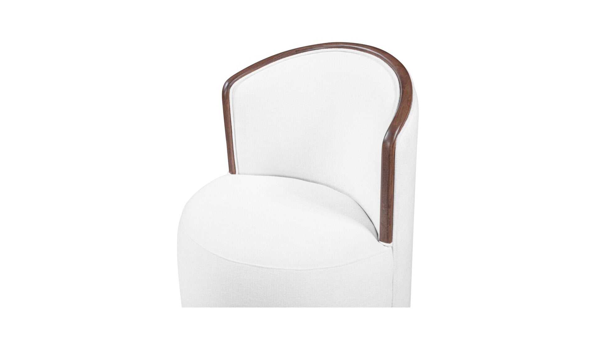 Rossi Swivel Dining Chair Cream.