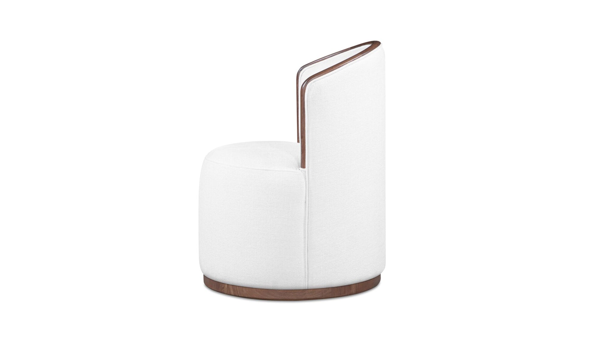 Rossi Swivel Dining Chair Cream.