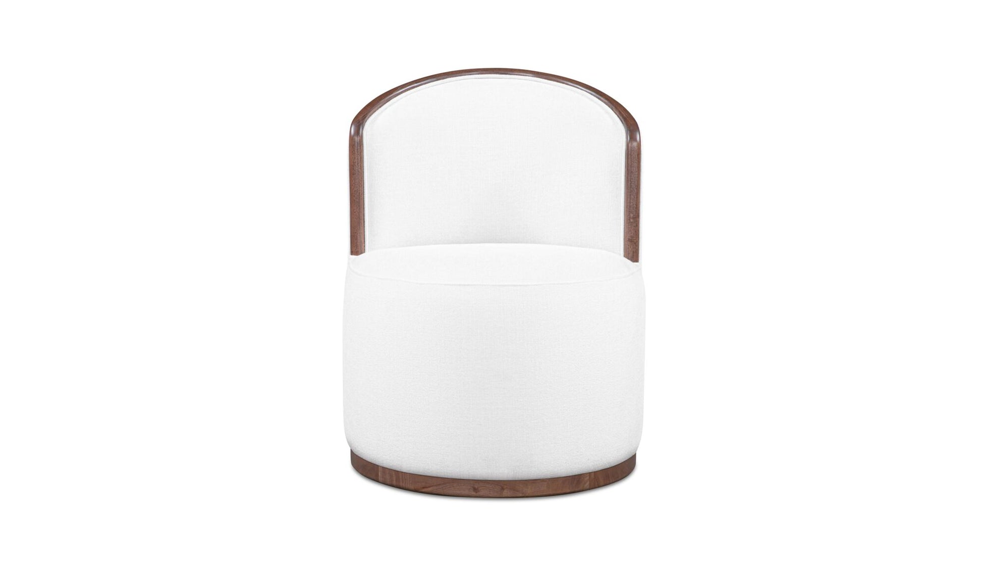 Rossi Swivel Dining Chair Cream.