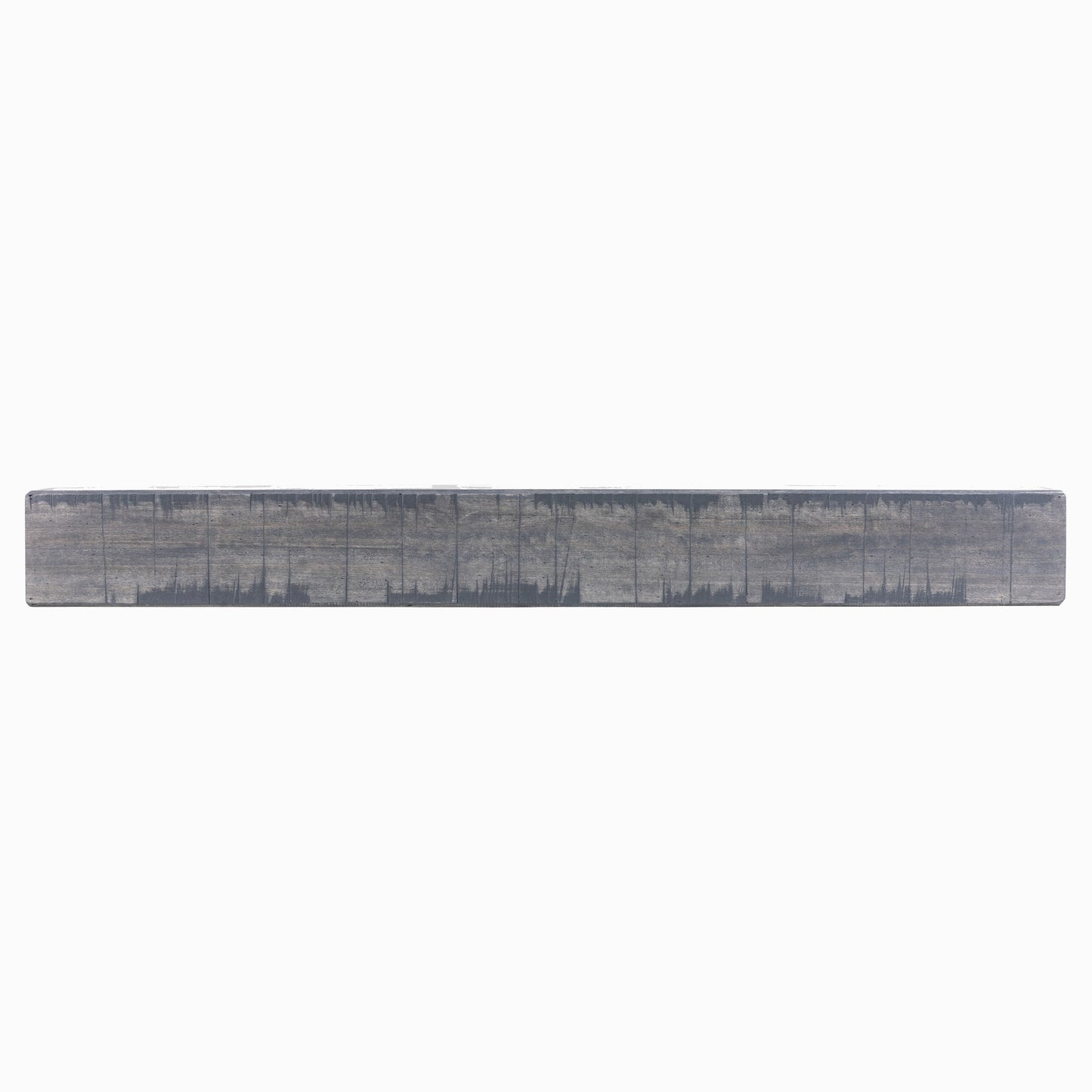 Rustic Poplar Fireplace Mantel Shelf.