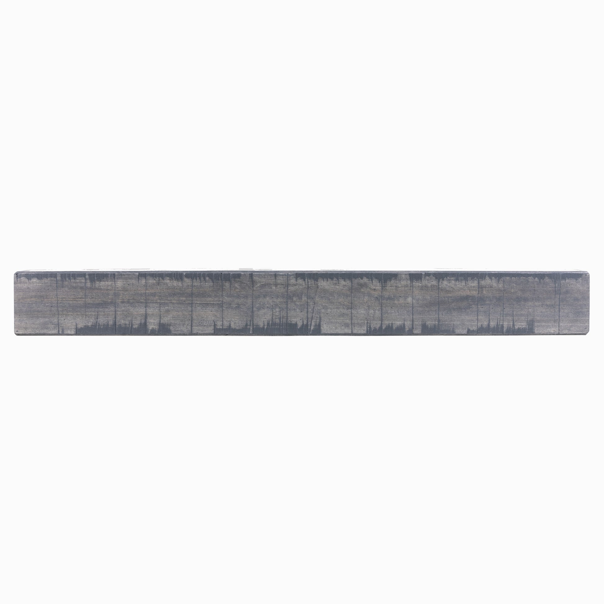 Rustic Poplar Fireplace Mantel Shelf.