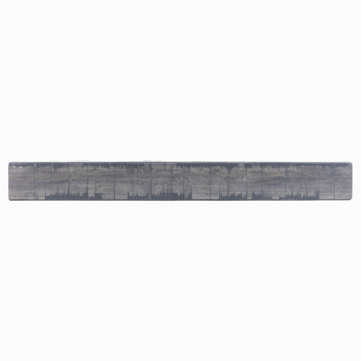 Rustic Poplar Fireplace Mantel Shelf.