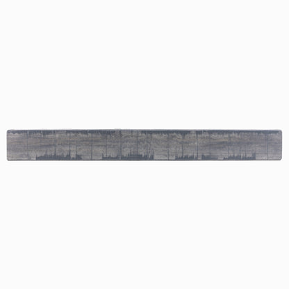 Rustic Poplar Fireplace Mantel Shelf.