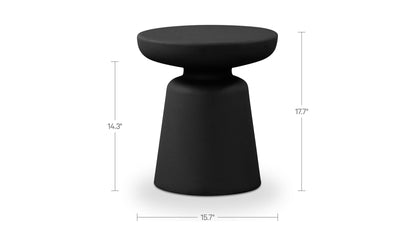Ruth Outdoor Side Table Black