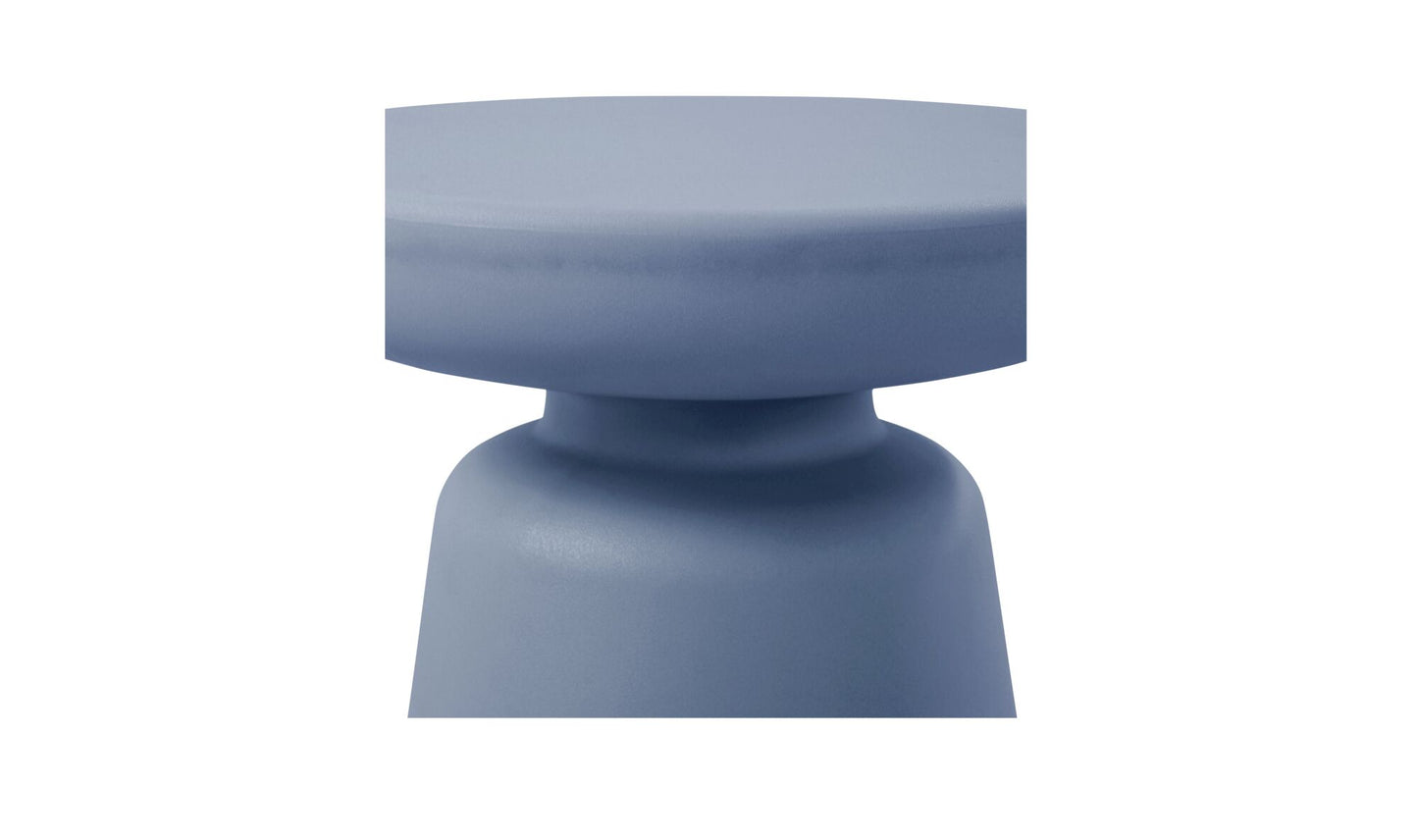 Ruth Outdoor Side Table Blue.