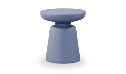 Ruth Outdoor Side Table Blue.