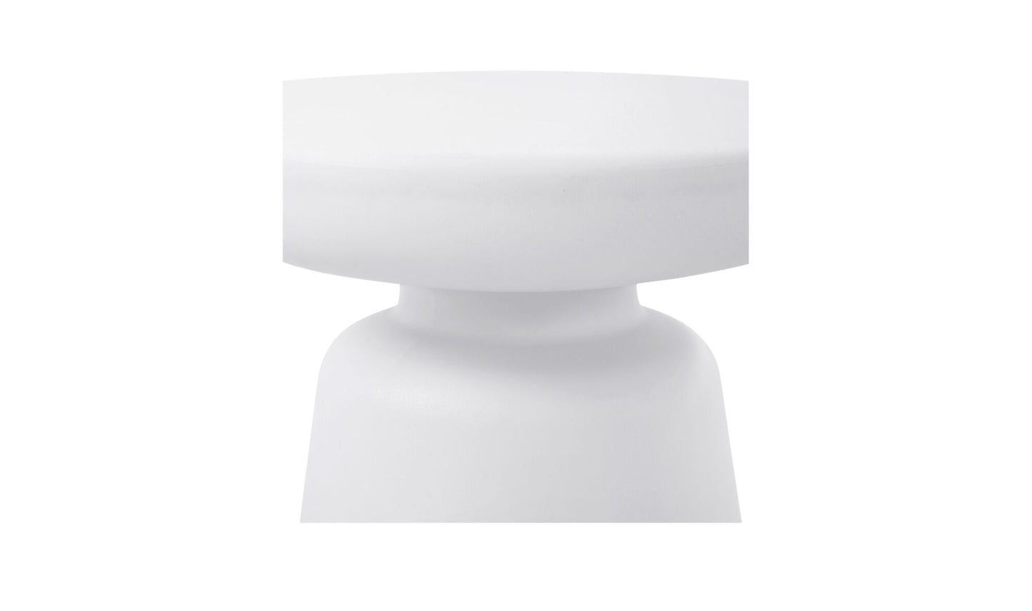 Ruth Outdoor Side Table White.