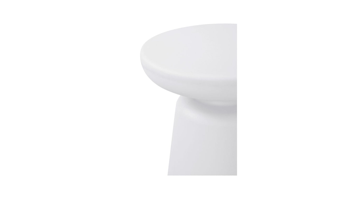 Ruth Outdoor Side Table White.