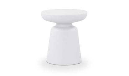 Ruth Outdoor Side Table White.
