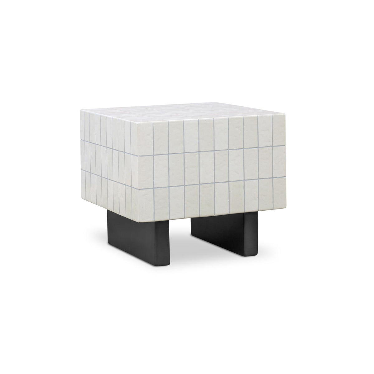 Farren Outdoor Side Table Cream - alternate view 1
