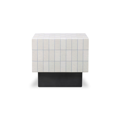 Farren Outdoor Side Table Cream - alternate view 2