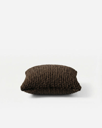 Snug Chunky Knit Throw Pillow.