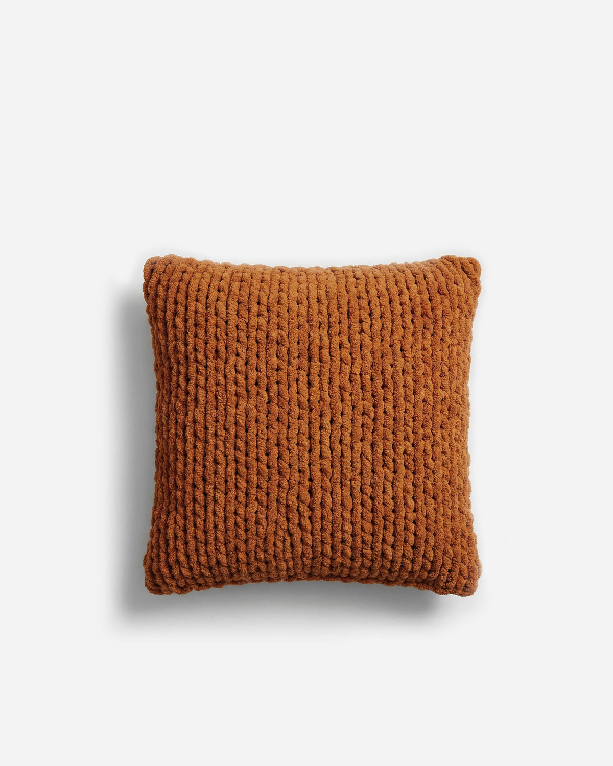 Snug Chunky Knit Throw Pillow.