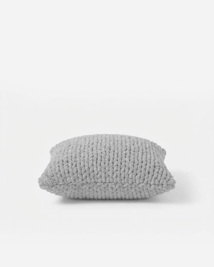 Snug Chunky Knit Throw Pillow.