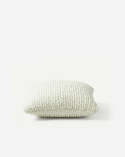 Snug Chunky Knit Throw Pillow.