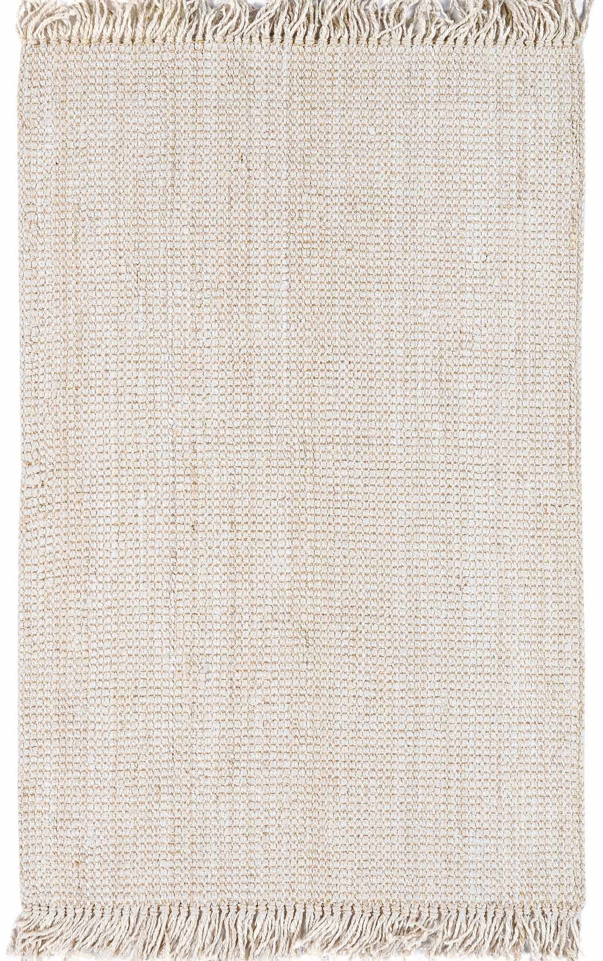 Senneterre Bleached Jute Rug.