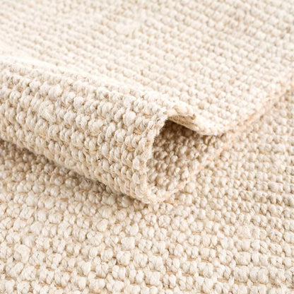 Senneterre Bleached Jute Rug.