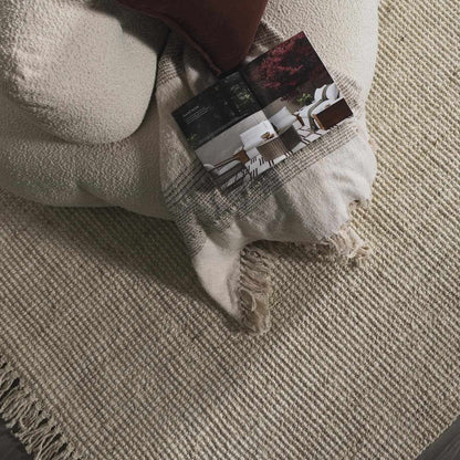 Senneterre Bleached Jute Rug.