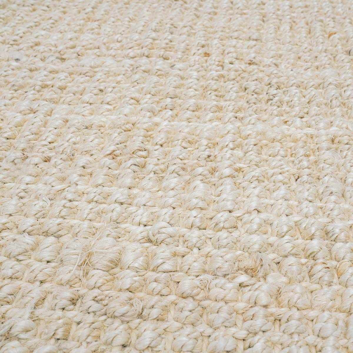 Senneterre Bleached Jute Rug.
