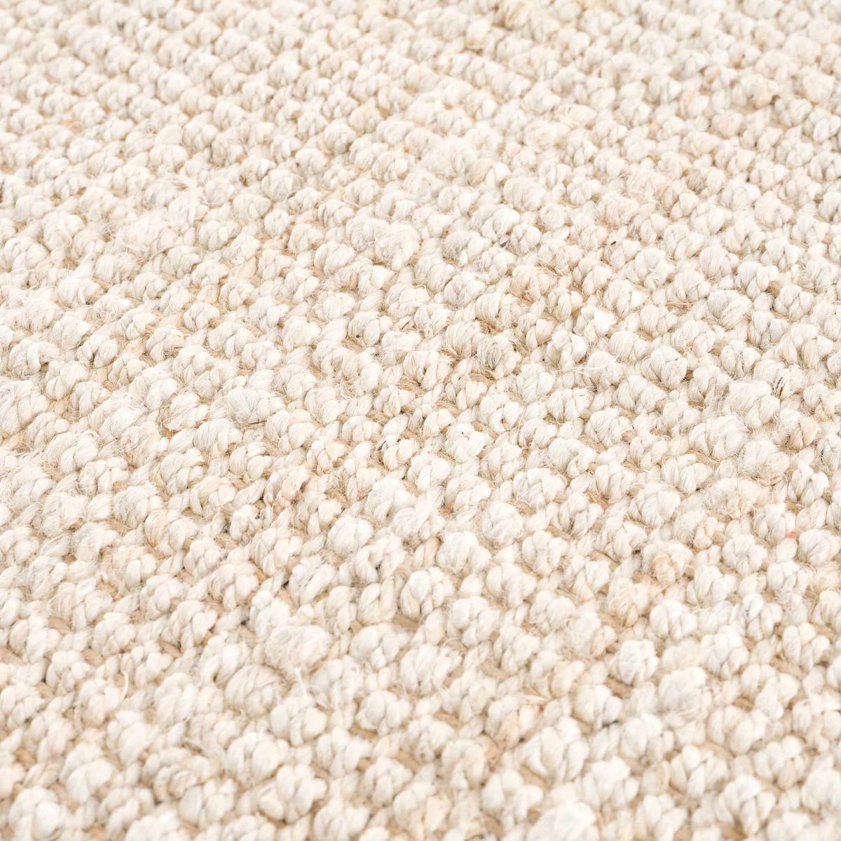 Senneterre Bleached Jute Rug.