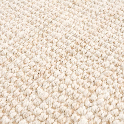 Senneterre Bleached Jute Rug.