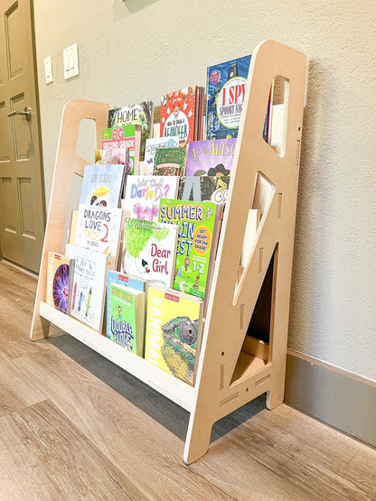 SIERRA- Bookshelf + Hidden Storage