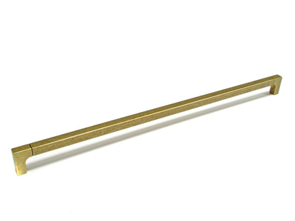 Lora Aged Brass Drawer and Appliance Pulls.