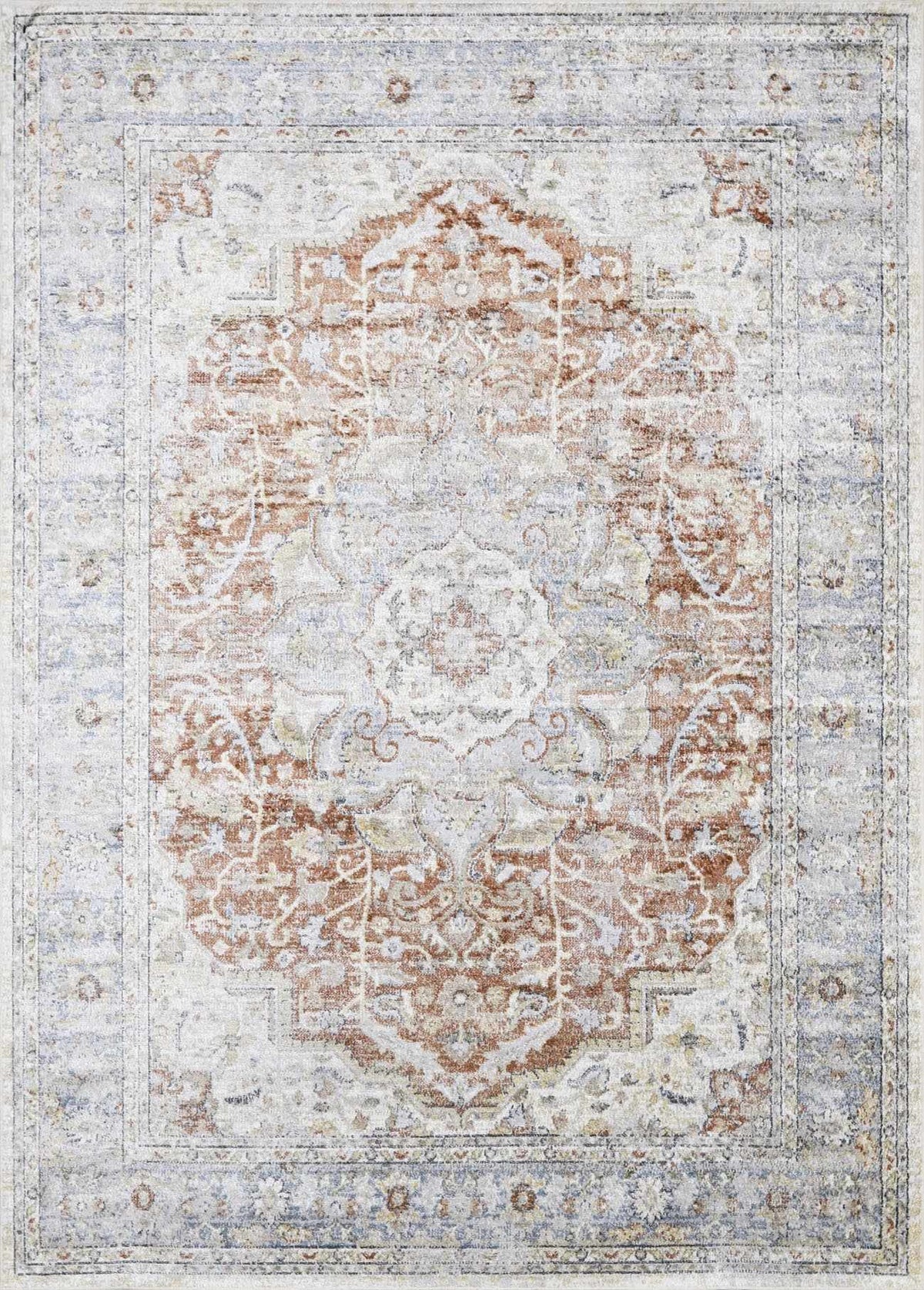 Emke Flat Pile Washable Rug - Clearance.