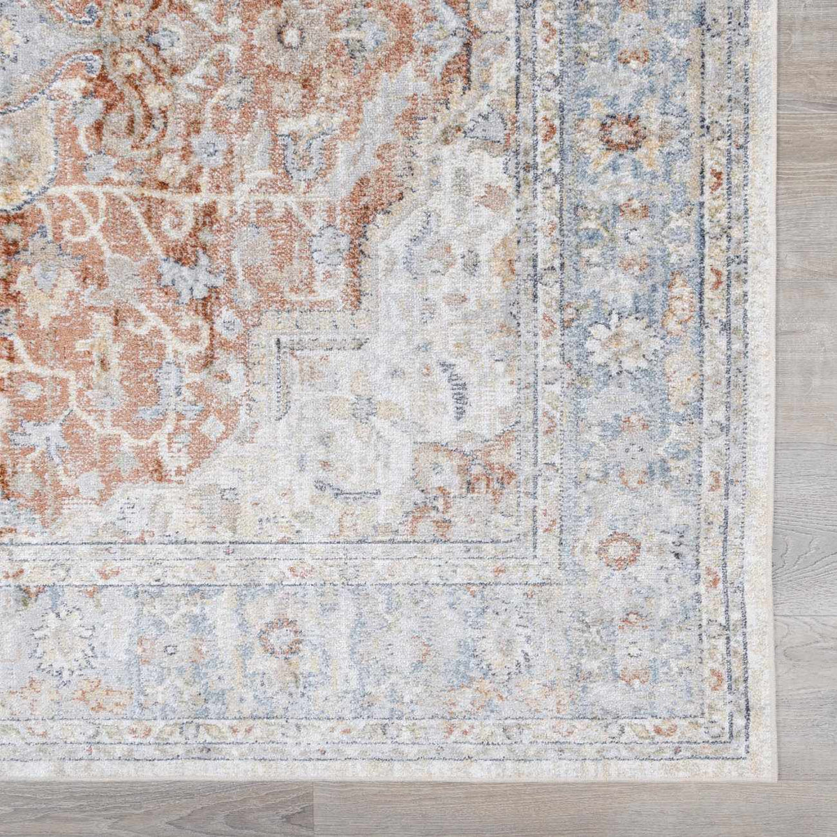Emke Flat Pile Washable Rug - Clearance.