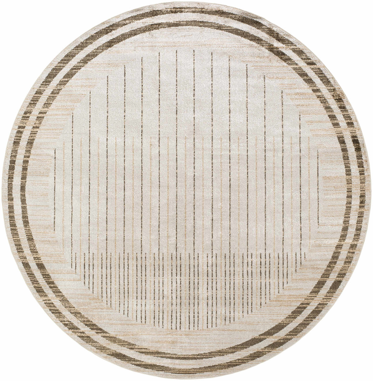 Thad Beige Washable Area Rug.
