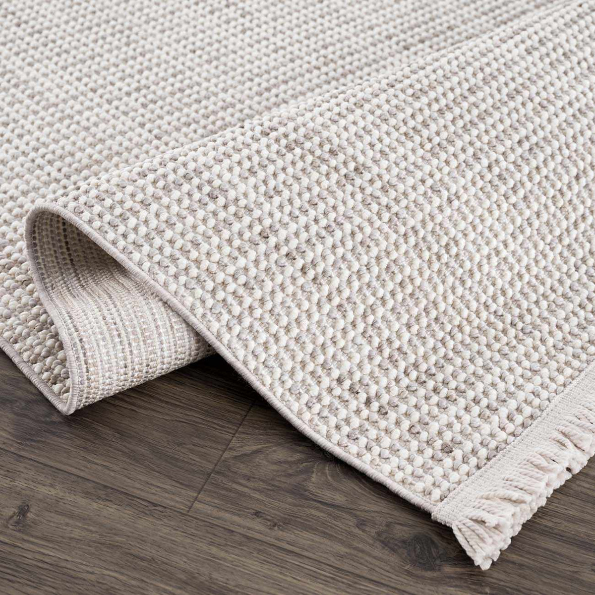 Gowan Cream Area Rug.