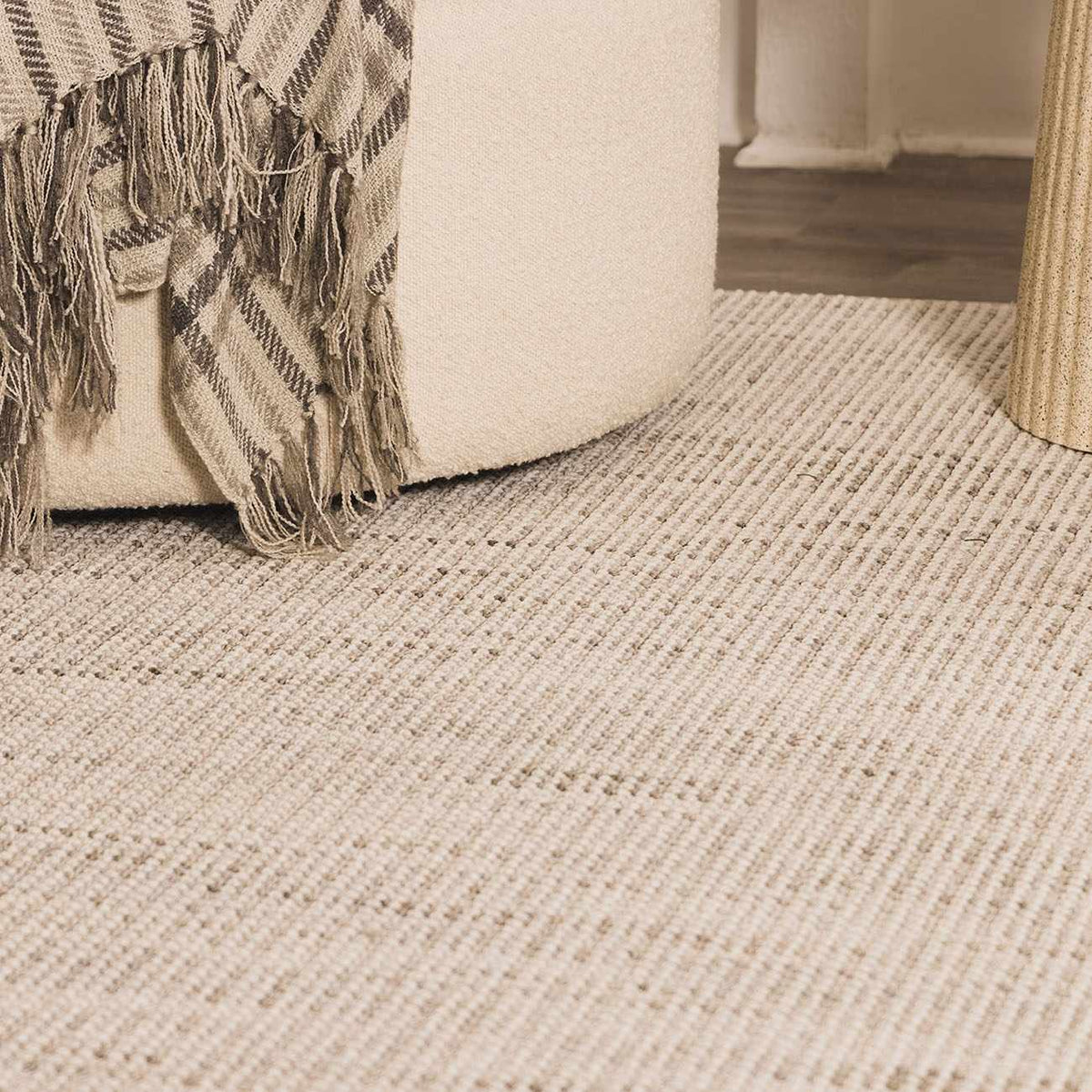 Gowan Cream Area Rug.