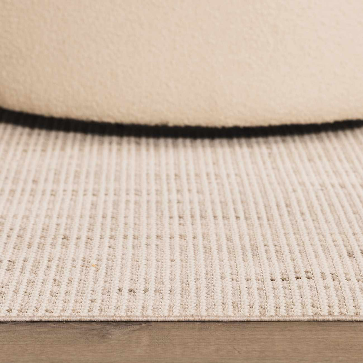 Gowan Cream Area Rug.