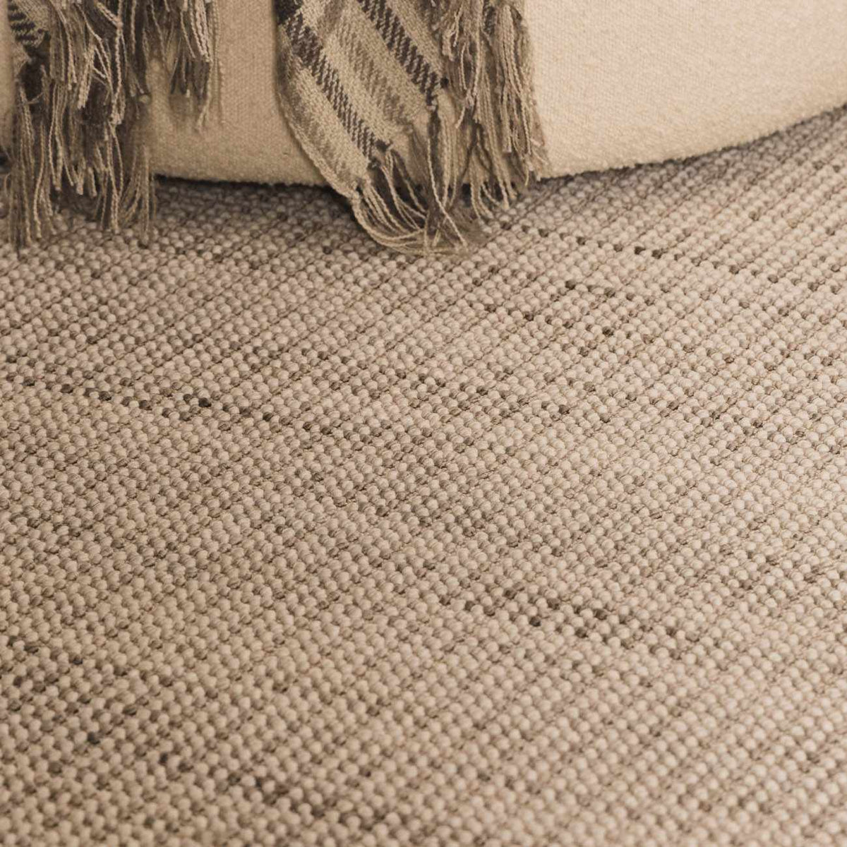 Gowan Cream Area Rug.
